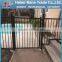 Cheap powder coated wrought iron fence gate, black main gate