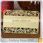 Custom- made Shining Golden Metal Business Card