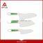 Stainless steel colorful kitchen knife set with pp block