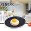 Durable short handle round aluminum nonstick frying pan