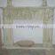 Top Qulaity Western Style WHITE ONYX FIREPLACES
