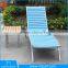 Outdoor Rattan Lounge Furniture Aluminum Sun Lounger Beach Chair