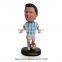 Resin sport player Messi bobble head