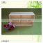 fsc certified multi compartment folk art plywood wooden crate
