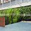 Vertical artificial green wall, fake plant walls ,wall dropback decoration