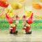 Mushroom brothers antique polyresin sweet miniature people set
