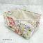 fashion cloth storage basket with beautiful pattern