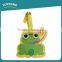 Toprank Lovely Cheap Custom Animal Shape Made Funny Frog PVC Luggage Tag With Loop Strap