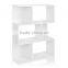 2016 new wood cube storage easy assembly wood bookcase home furniture 3 tier bookshelf