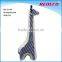 Personalized Tall Colorful Ceramic Giraffe Statue
