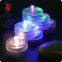 small submersible rgb flashing cr2032 tea light