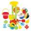 Hot Wholesale Beach Toy Set Garden Plastic Kids Watering Can for kids