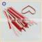 Best sale customized printed paper twist ties for bread bag