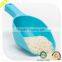 Cheap 3 color kitchen utensils ice scoop, PP ice scoop of buffet Bridal gift rice party, OEM plastic ice scoops manufacturer