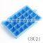 CBU21 Easy release silicone ice cube tray mold with 24 small cell