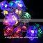 Cheap oem 20 LED Solar power Diamond shape Wedding Party Christmas Tree Decoration light