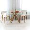 2016 Qingdao wholesale solid wood chair dining table