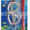 Bear rubbing transparent adults scuba diving set