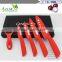 EVA Gift Box Knife With Black Blades Ceramic Knife Set of 4pcs