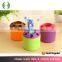 Latest design hot sale trendy style plastic toothbrush cup 2015