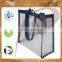 Clear pvc see through jute trimming tote bag with cotton web handle