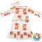 Children Causal Cotton Fox Frocks Designs New Design Girls Long Frock