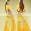 2 pieces belly dance lesson wears with coins