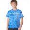 Custom Made Kids boy Top Quality Basic Tee Shirt in Tie Dyed 3d