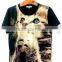 CASUAL CLOTHING, NEW AVAIBLE OF SUBLIMATED PRINTING T-SHIRT, 100% POLYESTER