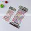 3d Custom Radiant DIY Acrylic Rhinestone Stickers Mobile Phone Crystal Case Self Adhesive Rhinestone Crystal Sticker