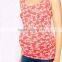 Maternity butterfly printed vest maternity blouse