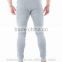 Grey Plain Cotton Polyester Spandex Tapered Mens Joggers Fashion Panel Jogger pants OEM Sweatpants