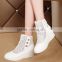 zm50243b Height increasing women shoes summer new style hollow out breathe lady shoe