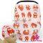 CT-85 Lovebaby Yiwu Wholesale Triple Baby Product Custom Printed Cartoon Pattern Suit Mother Feeding Newborn Car Cover