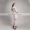 Myfur More Than Trade Women's Fox Fur Vest with White Design