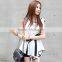 Fashion sleeveless half sleeve blouse for women