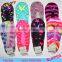 Beautiful colored design slippers with bowknot for winter indoor fleece slippers