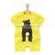 Wholesale Baby Cotton Rompers Cute Printed Short Sleeve Baby Onesie