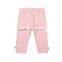 Wholesale spring light color cotton kids girl leggings