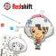 Color Your Culture Doll Charm Make Your Own Doll Diy Toy Coloring Kit