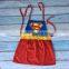 High Quality Baby Girls Printed Waist Cotton Batman Apron Kitchen Cooking Woven Fashion Apron Manufacturer