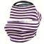 White round dot cotton baby nursing breastfeeding cover
