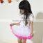Kids Baby Girls Princess Dancewear Tutu Ruffle Chiffon Fluffy Pettiskirt Skirts