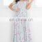  Fashion Women Maxi Dress in Sage Floral
