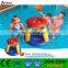 Factory customizable durable inflatable basketball hoop floating basketball target inflatable pool basket