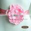 Laced Peony Flower Sash Belt For Kids QueenBaby
