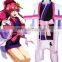 SunShine-Gundam Seed/Destiny Lacus Clyne Captain Uniform Anime Cosplay Costume