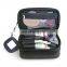 Cosmetic Makeup Bag Double Layer Travel Toiletry Bag Organizer With Mirror