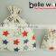 factory price promotion customized size and logo printing gift drawstring cotton bag