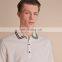 2017Wholesale China Latest Design Men Custom Striped Collar Cotton Polo Shirt